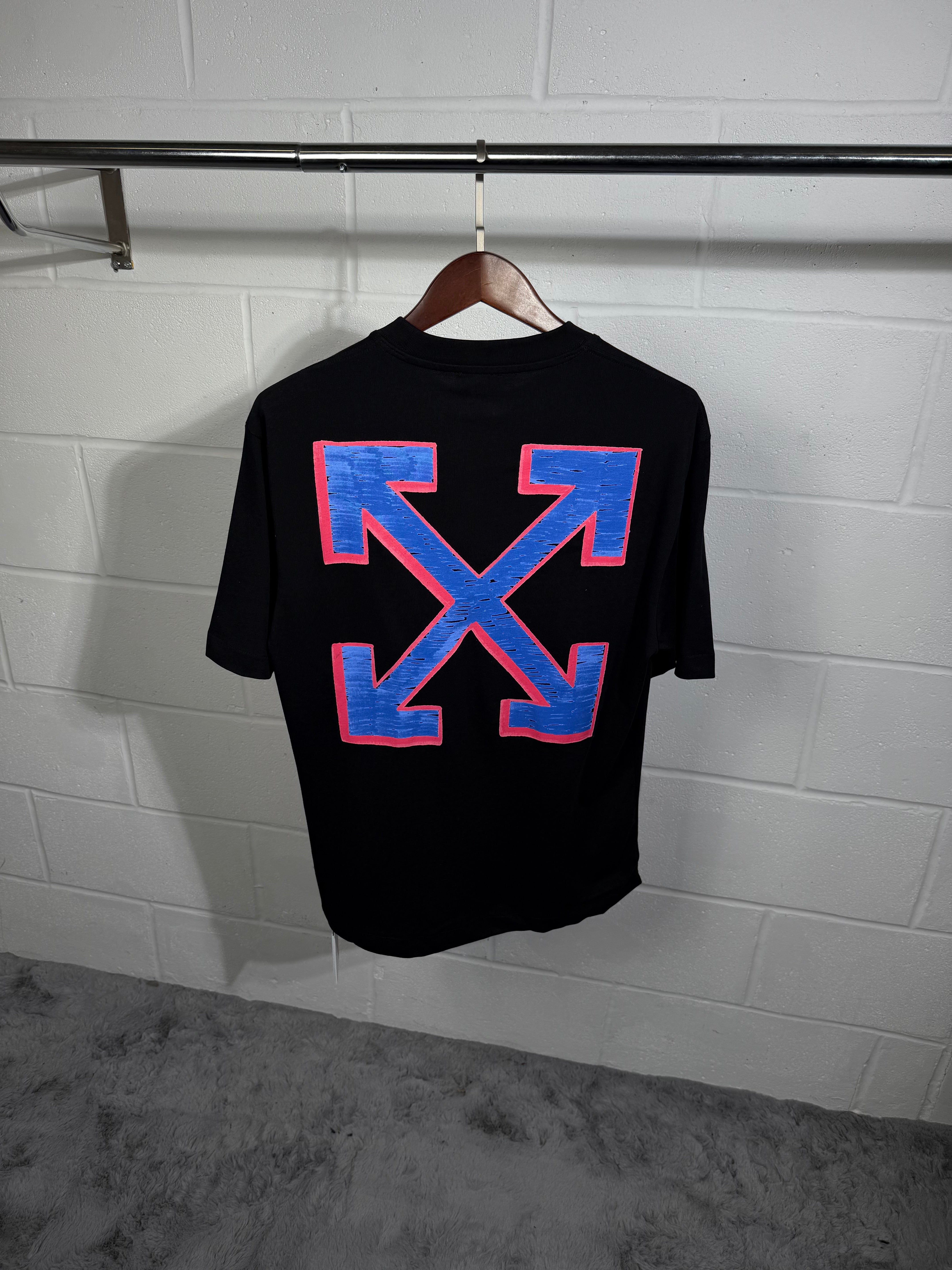 OFF-white tee black