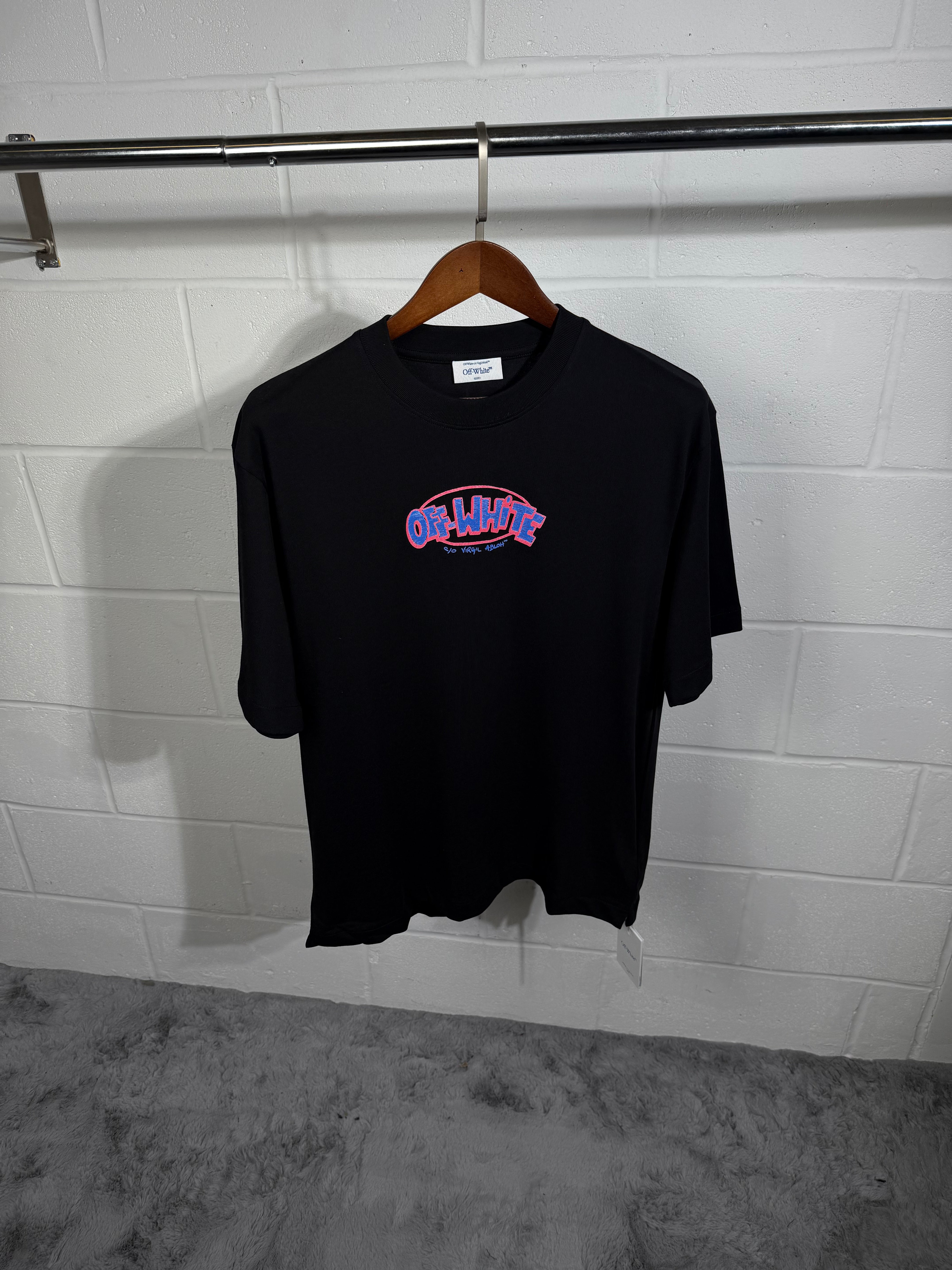 OFF-white tee black